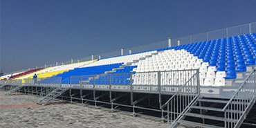 輝騰錫勒草原國際馬術演藝小鎮(zhèn)看臺