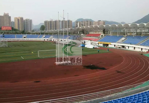貴定縣體育場(chǎng)固定看臺(tái)座椅
