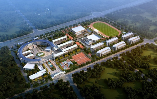 荊州中學(xué)新校區(qū)體育館伸縮看臺