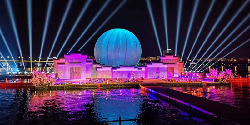 《遇見武寧》大型實(shí)景水秀正式全球首演，綠蛙看臺邀您共賞