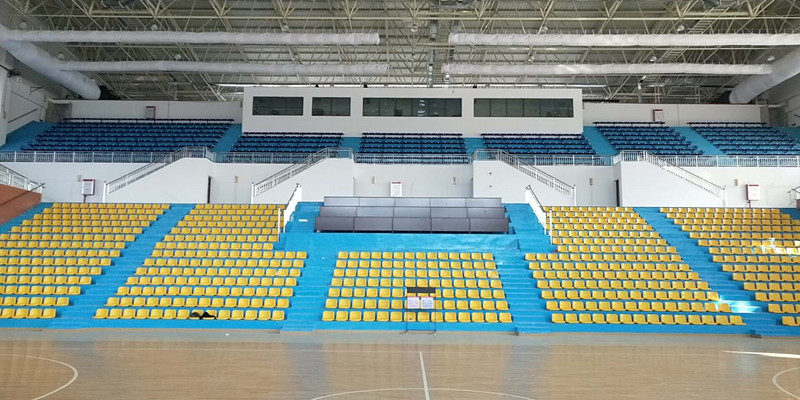 百年“韶師”搬遷至新址啦，綠蛙看臺融入體育館內(nèi)