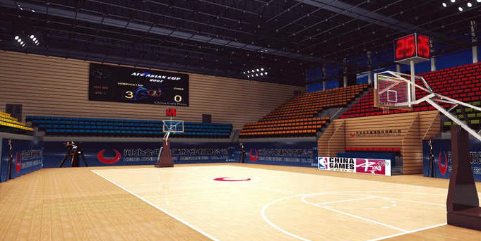 邢臺(tái)礦體育館設(shè)計(jì)方案，現(xiàn)代感十足的看臺(tái)是場(chǎng)館更亮眼