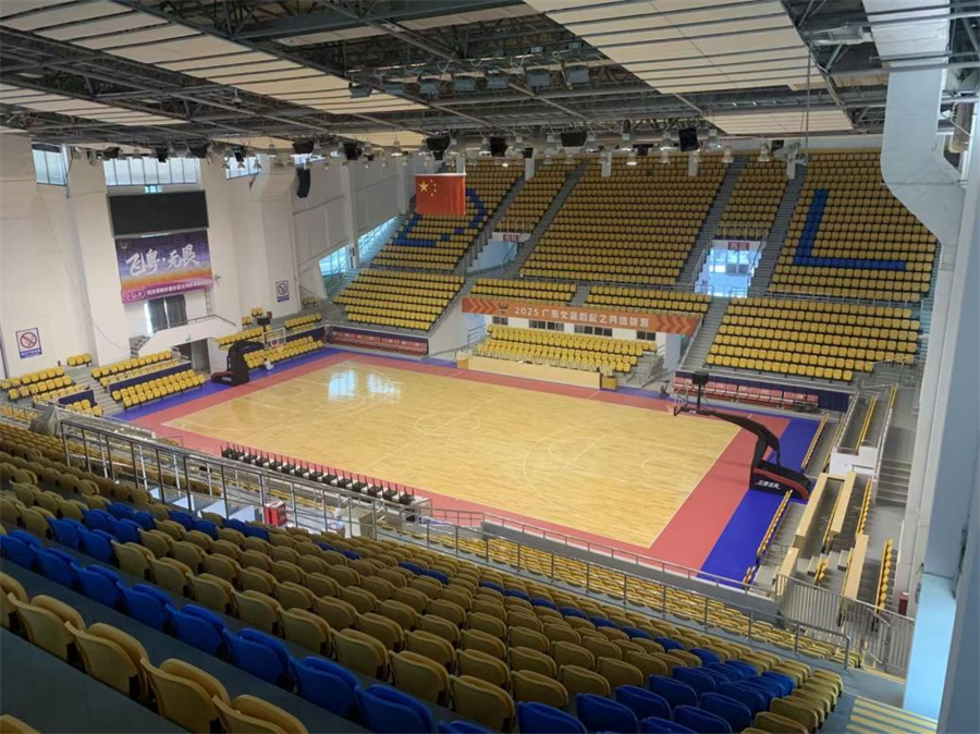大朗體育館升級(jí)版亮相，看臺(tái)藏著一個(gè)“大彩蛋”